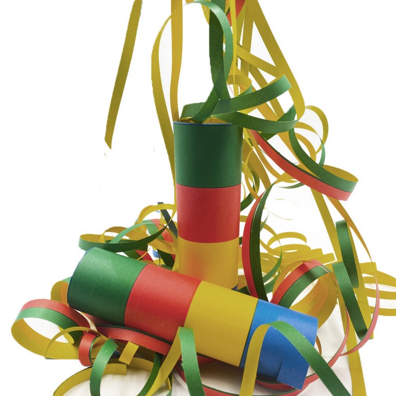 Sweeping Party 100 Confezioni di stelle filanti in carta colorata p...