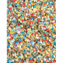 Kit Risparmio 50 Pacchi di Coriandoli Carnevale 200g Multicolor party feste