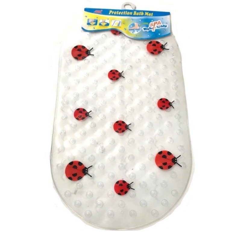 3 x tappeto bagno vari colori cotone riccio con base antiscivolo 60 x 40 cm