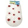 3 x tappeto bagno vari colori cotone riccio con base antiscivolo 60 x 40 cm
