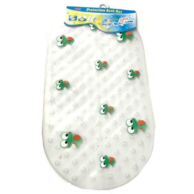 3 x tappeto bagno vari colori cotone riccio con base antiscivolo 60 x 40 cm