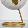 Star Mappamondo da tavolo base metallo diam 14 cm arredo stile vint...
