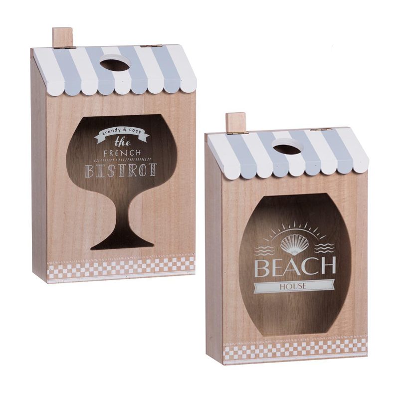 Espositore per Tappi di Sughero Regalo Bevitori di Vino 17x8x27 cm Collettore