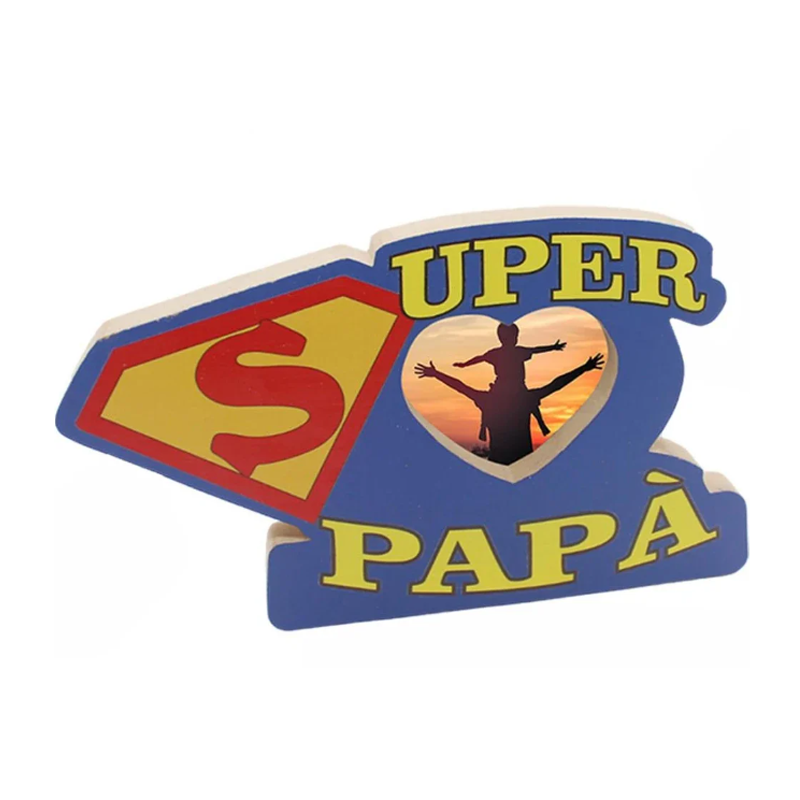 Cornice per foto da tavolo per la festa del papà idea regalo portafoto in legno