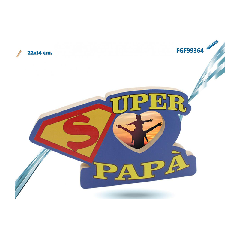 Cornice per foto da tavolo per la festa del papà idea regalo portaf...