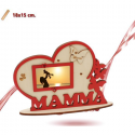 Cornice per foto da tavolo per la festa della mamma portafoto legno idea regalo