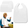 WeHome 12 Bavaglini bavaglie bavaglioni con velcro adulto in polies...