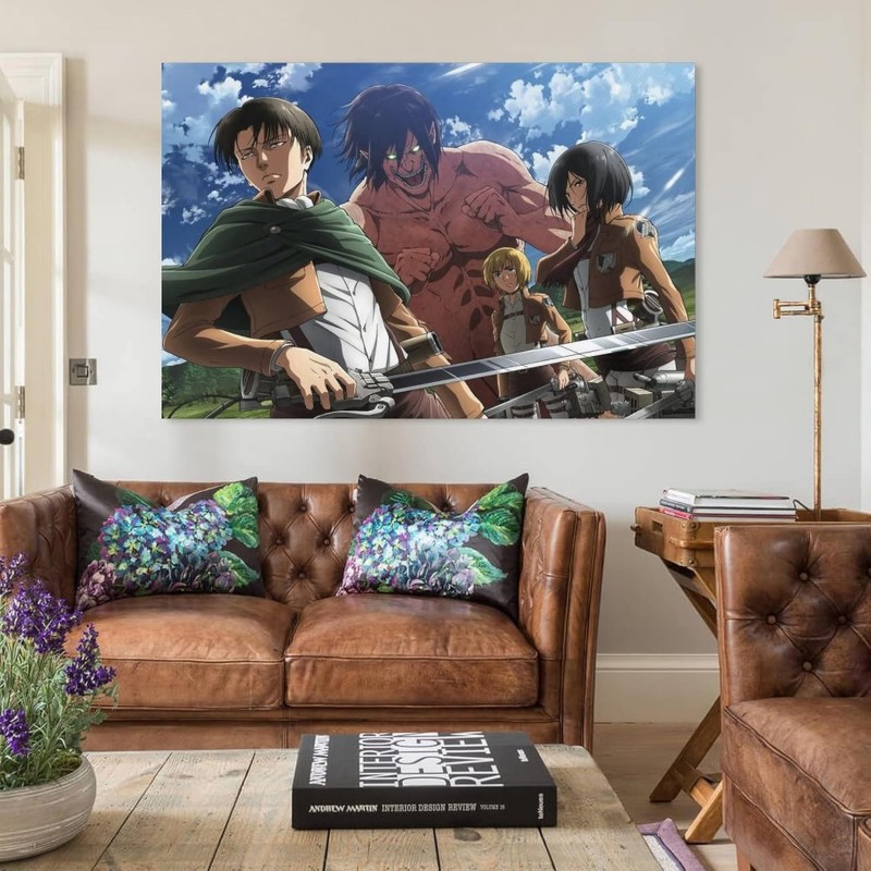 Clementoni Puzzle Clementoni Attack on Titan 500pz adulti anime 49x...