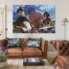 Clementoni Puzzle Clementoni Attack on Titan 500pz adulti anime 49x...