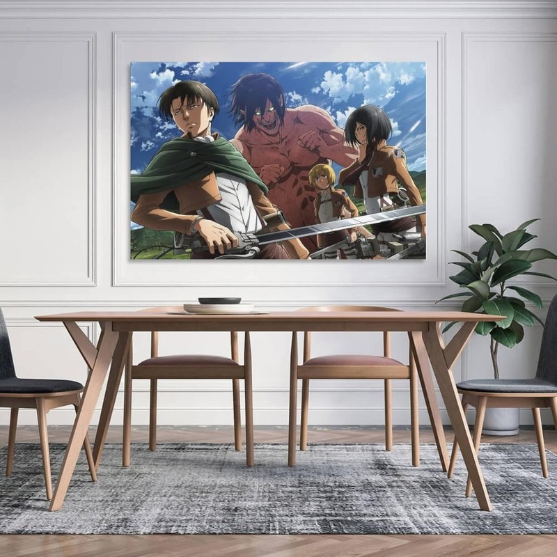 Clementoni Puzzle Clementoni Attack on Titan 500pz adulti anime 49x...