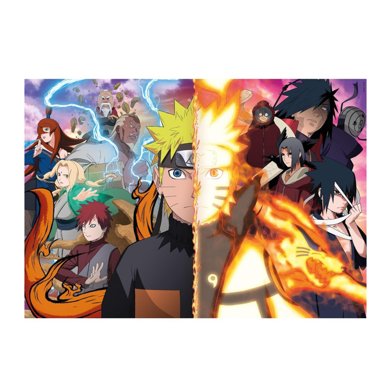 Clementoni Puzzle Clementoni Naruto Shippuden 500pz adulti anime 49...