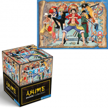 Clementoni 35137 Puzzle One Piece 500 Pezzi Anime da Collezione 49x36cm