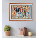 Clementoni 35137 Puzzle One Piece 500 Pezzi Anime da Collezione 49x36cm