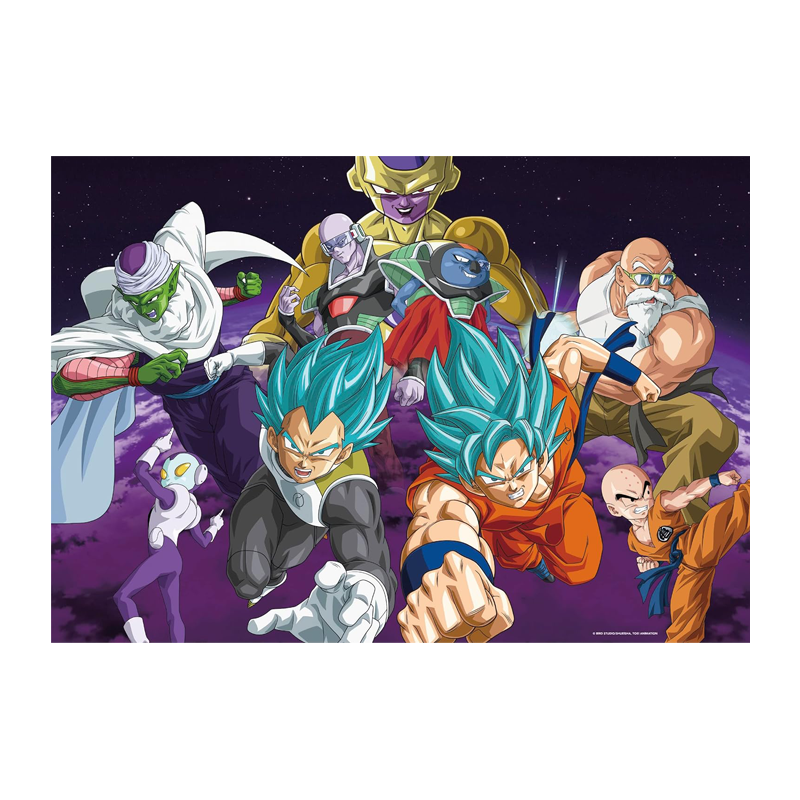Clementoni Puzzle Clementoni Dragon Ball 500pz adulti anime 49x36cm...