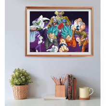 Puzzle Clementoni Dragon Ball 500pz adulti anime 49x36cm collezione cube