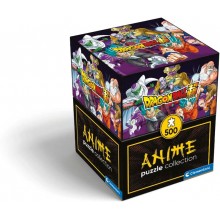 Puzzle Clementoni Dragon Ball 500pz adulti anime 49x36cm collezione cube