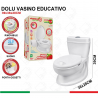 Globo Vasino Sedia Bambini Sportellino Interno Portatile Rimovibile...