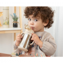 Borraccia in acciaio inox 280ml con Cannuccia Bambini thermos termica 6m+
