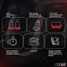 Sparco Antenna auto universale Sparco 12 cm grigia in fibra di carb...