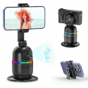 Stabilizzatore cardanico x smarphone gimbal con sensore di movimento ruota 360°