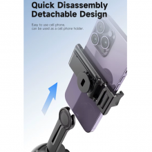 Stabilizzatore cardanico x smarphone gimbal con sensore di movimento ruota 360°