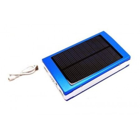 Power bank pannello solare 3000mAh USB batteria caricabatterie LED smartphone