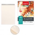 Blocco carta acquerello album A3 schizzi Disegno 3PZ da 24 fogli 180gm Spiralato