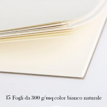 Blocco Carta per Colori Acrilici Album A4 6PZ da 15 fogli 300gm acrilico pittura