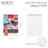 Harty Blocco Carta per Colori Acrilici Album A4 6PZ da 15 fogli 300...