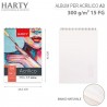 Harty Blocco Carta per Colori Acrilici Album A3 3PZ da 15 fogli 300...
