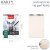 Harty Sketchbook A4 album per schizzi bozzetti Disegno 6 blocchi da...