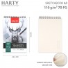Harty Sketchbook A4 album per schizzi bozzetti Disegno 6 blocchi da...
