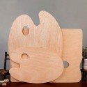 Tavolozza in legno per pittura colori acrilici olio acquerelli 12 PEZZI  25x30cm