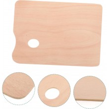 Tavolozza in legno per pittura colori acrilici olio acquerelli 12 tavole 20x30cm