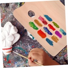 Tavolozza in legno per pittura colori acrilici olio acquerelli 12 tavole 20x30cm