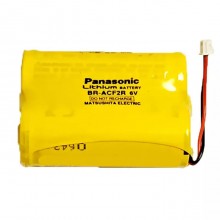 2x Batteria Pila di ricambio per TELEPASS TR Panasonic BR-ACF2R 6V 2200mAh