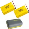 Panasonic 2x Batteria Pila di ricambio per NUOVO TELEPASS Panasonic...