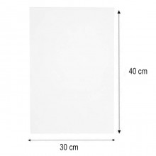 2 pezzi Cavalletto in legno con Tela da dipingere Pittura cavalletti 30x50 cm