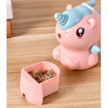 Temperamatite a manovella temperino Unicorno manuale sharpener bambini scuola