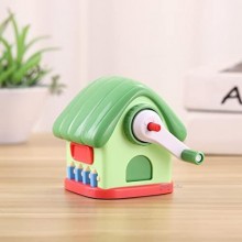 Temperamatite a manovella temperino casetta manuale sharpener bambini scuola