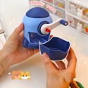 Temperamatite a manovella temperino Razzo manuale sharpener bambini scuola