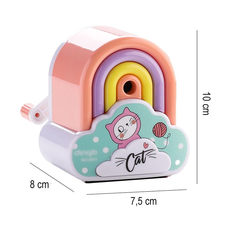 Harty Temperamatite a manovella temperino arcobaleno manuale sharpe...