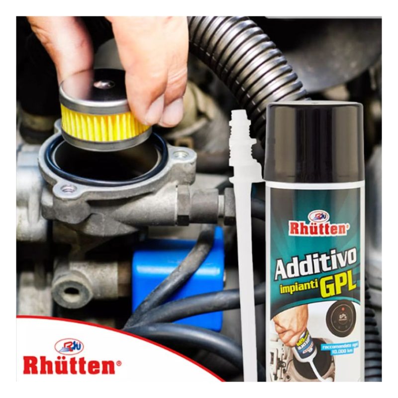 Rhutten 2xAdditivo Iniettori GPL Pulitore Impianti Auto Rhutten Con...