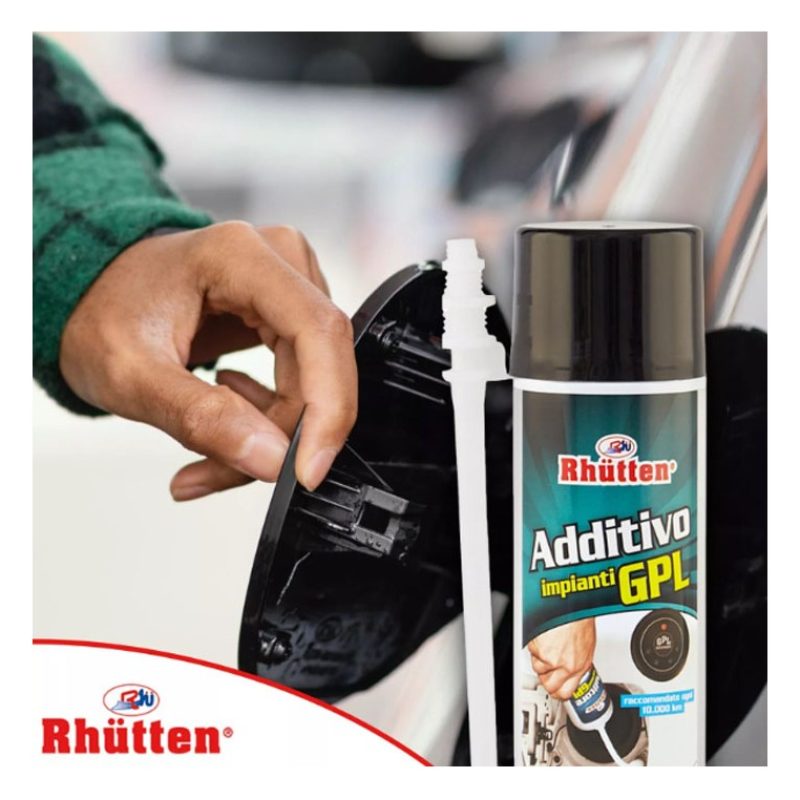 Rhutten 2xAdditivo Iniettori GPL Pulitore Impianti Auto Rhutten Con...