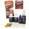 KIT restauro pelle ravviva divano scarpe sedili auto ripara cuoio DIY