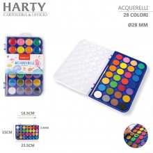 Kit Acquarelli per bambini in tavolozza set da 28 colori per pittura e disegno