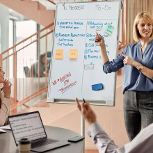 6 Pennarelli a secco colorati per Lavagna bianca marcatore cancellabile colori