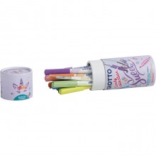 Giotto Candy Collection Turbo Soft 12 pennarelli punta a pennello acquerellabili