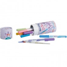 Giotto Candy Collection Turbo Soft 12 pennarelli punta a pennello acquerellabili