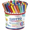 Fila Pennarelli Giotto Turbo advanced 72 pz punta fine 2.8 mm color...